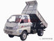 2 Tons 2 Axles 2WD Light Duty Dump Trucks For Municipal Construction Purpose supplier