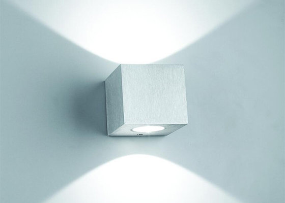 China Indoor Square Up And Down LED Wall Lights Pure Aluminum 230V IP20 supplier