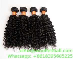 China factory price afro kinky human hair weft supplier