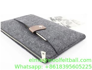 China felt material funky laptop sleeve bag, design your own laptop sleeve supplier