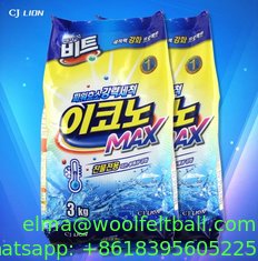 China OEM Logo bright detergent powder, spray drying tower detergent powder plant supplier