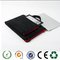 2016 latest design red zipper dark grey felt laptop bag with handles supplier