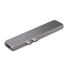 Dual USB-C Card Reader/ Hub EXCLUSIVELY for Apple Macbook Pro 2016 - 40GB/S Thunderbolt 3 (TB3) port