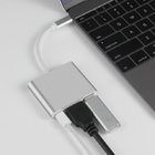 Amazon Hot Selling 3 In 1 Usb Hub Type C Hub With Uhd For Macbook Pro