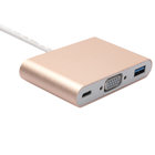 USB 3.1 Type-C to VGA 1080p Female Convertor Adapter for Macbook