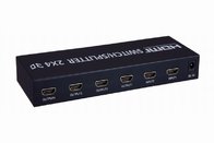 2x4 HDMI Switch/Splitter Supports 3.5MM Aux Audio Output and SPDIF Audio Output