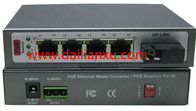 DLX-PFS04 Series 5ports 10/100M POE Ethernet Fiber Optical Switch 4channels POE Camera to fiber converter