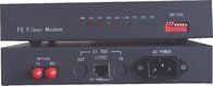 DLX-E1F  E1 Fiber Optical Modem FE1 to fiber converter FE1 fiber optical modem E1 fiber transmitter and receiver