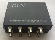 4chs 720P/960P/1080P AHD/CVI/TVI/Analog all in one Video Fiber Optical Transmistter and Receiver 2Mp HD camera to fiber