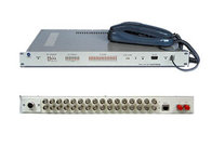 16E1 Optical Transmitter and Receiver 16E1 PDH Multiplexer 16channels E1 to Fiber Converter 16E1 fiber optical modem