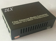 5ports 10/100M Ethernet Fiber Optical Switch 4channels Ethernet to fiber converter