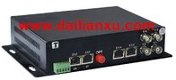 Digital Video+Isolated Ethernet+Data Fiber Optical Transmitter and Receiver Police video surveillance IP camera to fiber