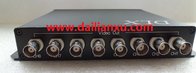 8 Channel Digital Video Fiber Transmitter and Receiver Analog CCTV camera to fiber converter BNC coaxial to SC FC ST