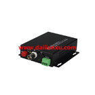 1channel 1080p HD-TVI+1ch return RS485 TVI PTZ camera fiber optical transmitter and receiver TVI to fiber FC converter