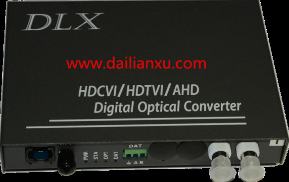 1080P HD-AHD/CVI/TVI/Analog 4 in one Video Audio Data Fiber optical Transmitter and Receiver