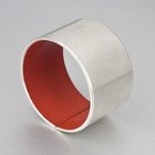 Wrapped composite dry sliding bearing steel / special Red PTFE, lead-free, Maintenance-free