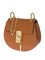 Buy Most Favorited Chloé Mini Drew Leather Chain Brown Cross Body Bag，Chloé Cross Body Bags For Sale