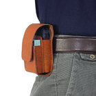 First layer of leather Real Leather Belt Clip Hanging Waist Pouch Flip Case for IQOS e-cigarette