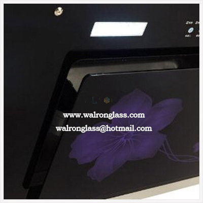 China Cooker Hood Decorative Silk Screen Printing Tempered/Toughened Glass supplier