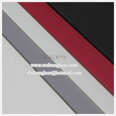 China 4mm/6mm/8mm colorful Silk screen printing tempered glass for glass splashback supplier