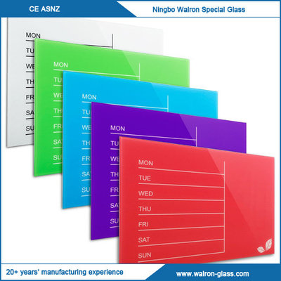 China Weekly Glass Magnetic Dry Erase Board supplier