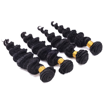 China Machine double wholesale100% human hair loose wave supplier