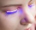 Colour interactive Changing LED Eyelashes For dance supplier