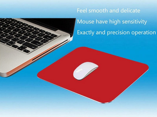 China Aluminium Alloy Game Promotional Mouse Pad Comfortable Non Slip For Gamer supplier