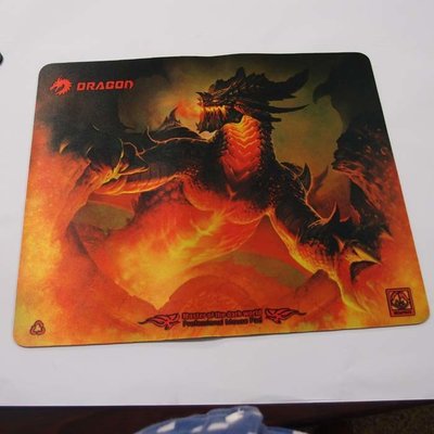 China Colorful Computer Gaming Mouse Pads Table Desk Mat With Rubber + PK Fabric supplier
