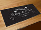 Creative PVC Material Bar Runners Personalised With Custom Size / Logo Printing supplier