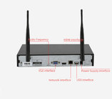 CCTV 4chs H. 264+ 1.0MP/2.0MP Home Wireless Security Surveillance Camera WiFi NVR Alarm System Kits