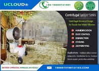 Moveable Outdoor Wirelless Industrial Fan With Water Spray 60L Per Hour