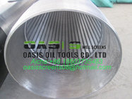 Stainless Steel 316 Wedge Wire Wrapped Screens for Water Well Drilling Screen