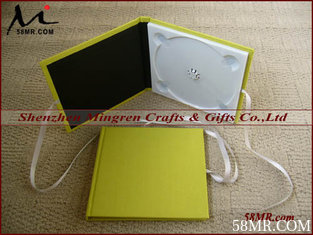 China Fabric Linen DVD CD Folio supplier