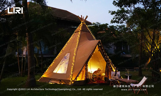 China Mini Tipi Glamping Tent supplier