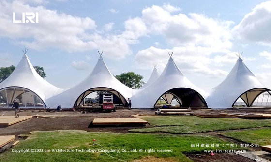 China Large Teepee Glamping Tent supplier