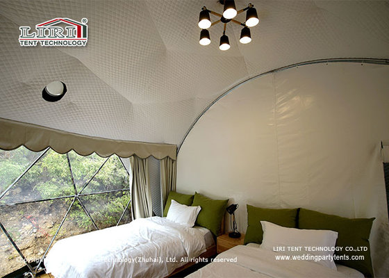 China Geodesic Dome Glamping Tent For Outdoor Hotel Reception supplier