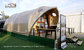 Luxurious Shape Shell Glamping Tent for Resort supplier