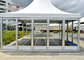 Aluminum Frame  Event Tent  Pagoda Tent With Glass Wall For Outdoor Event supplier