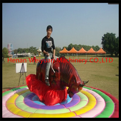 China Mechanical Bull Rodeo Rides/inflatable Bull Ride For Kids And Adults supplier