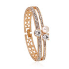 Wholesale Fashion Pearl Bracelet Charm Gold bangles for women Jewelry wholesale