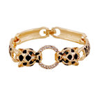 Made in china gold chain charm bracelet for women Animal head Bangles