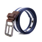 Newest Black Needlepoint Buckle White Navy Mens Outdoor Canvas Military Tactical belt