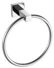 Round style shining towel ring stainless steel towel holder