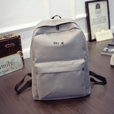 China students laptop backpacks Gray Laptop bags for college mochilas de moda supplier