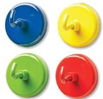 Bonded Strong Magnetic Assorted Colors Hooks Magnets With Customized Coated