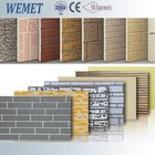 16mm thickness metal facade polyurethane foam decorative exterior wall panel customized supplier