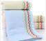 Best luxury 100 percent cotton 390GSM face Jacquard striped towels