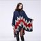 Fashional good quality Europe and USA style stripe printed shawl