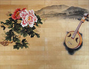 100%handmade Wall Decorative Painting, Traditional Chinese Painting,TV Wall Art Decorative Painting